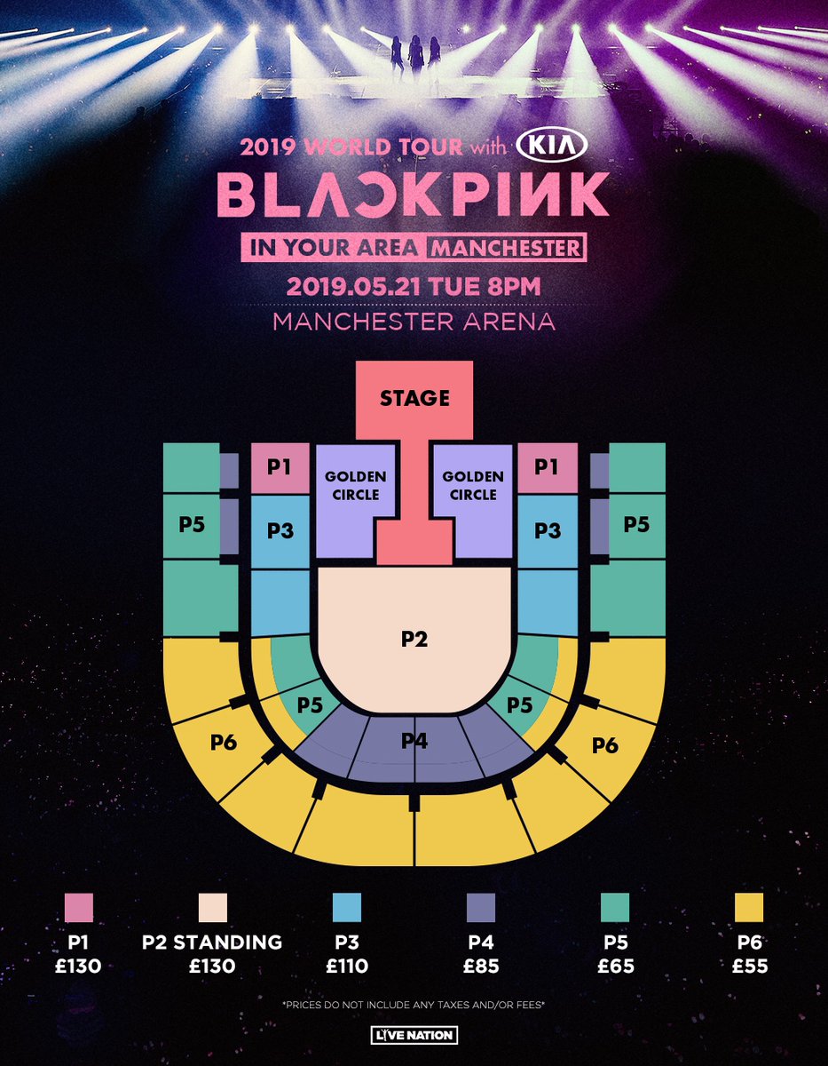 Accor Arena Blackpink Plan Salle [INFO] BLACKPINK 2019 TOUR [IN YOUR AREA] EUROPE – YGDreamers